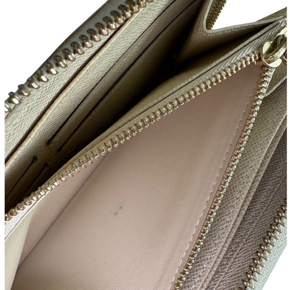 Louis Vuitton Damier Azur Canvas Zippy Wallet With Box Good Pre-Owned Condition - Picture 9 of 16